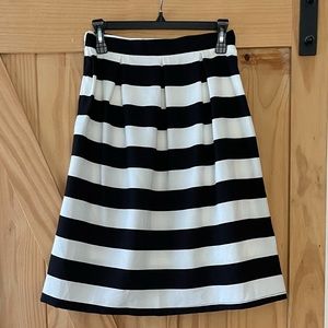 Francesca’s Black and White Skirt- Size Small